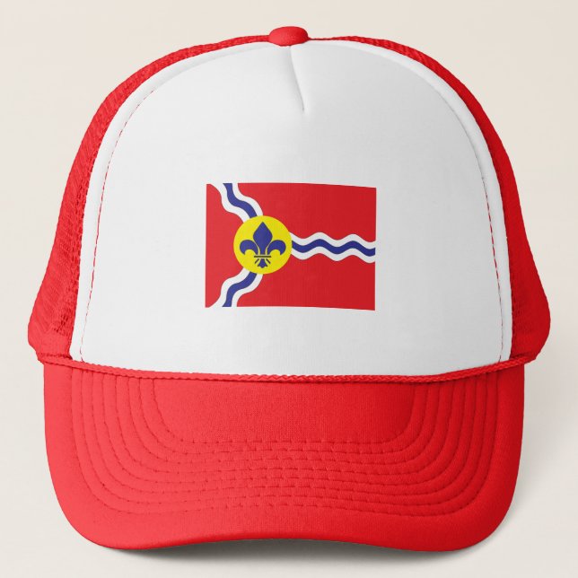 St. Louis flag Trucker Hat (Front)
