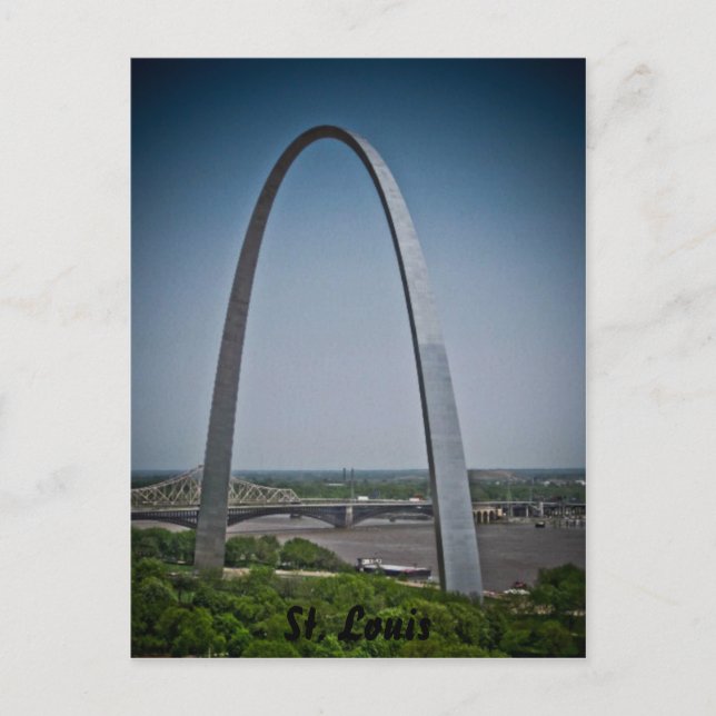 St. Louis Gateway Arch Postcard (Front)