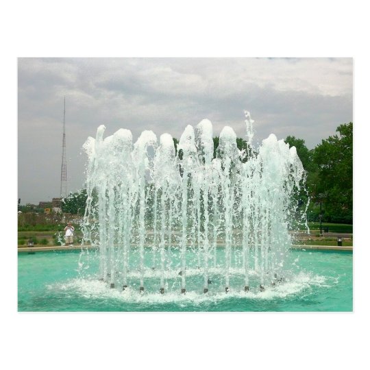 St. Louis History Museum Water Fountain Postcard