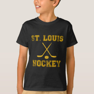 St. Louis Ice Hockey Sticks State Outile Stl Tee 