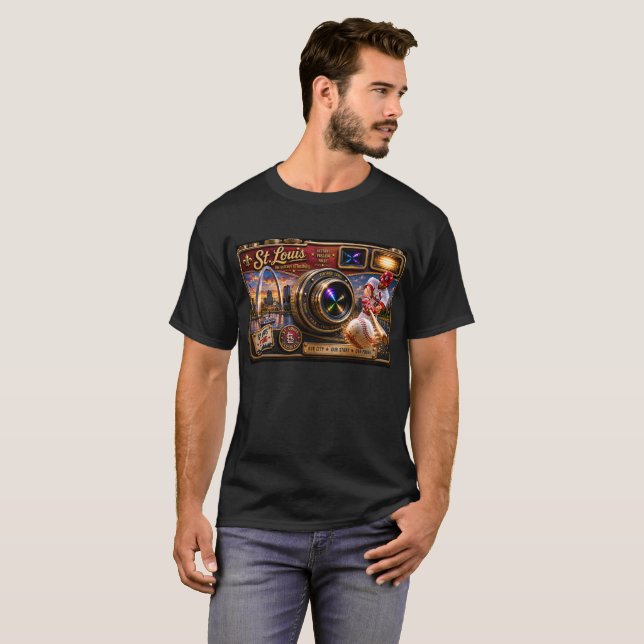 St. Louis In 3D T-Shirt (Front Full)