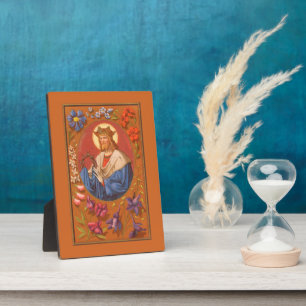 St. Louis IX (PM 05) 5"x7" Plaque 1 with Easel