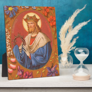 St. Louis IX (PM 05) Plaque 2 de 8 po x 10 po avec