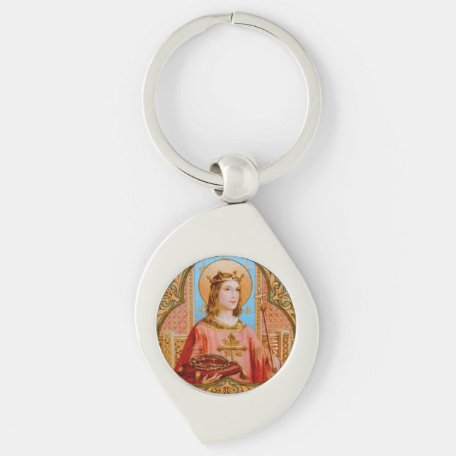 St. Louis IX the King (BK 004) Keychain (Front)