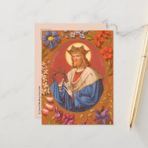 St. Louis IX the King (PM 05) Postcard