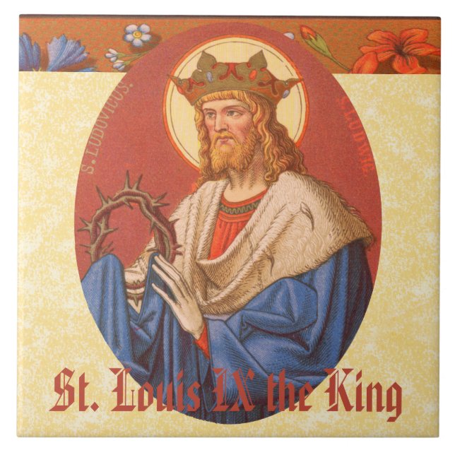 St. Louis IX the King (PM 05) Tile (Front)
