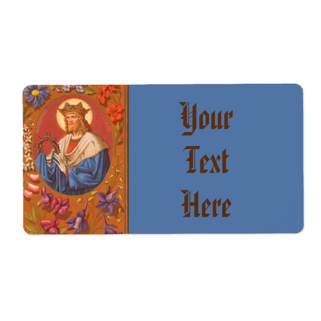 St. Louis IX the King (PM 05) Wide FBMP Label 4c (Front)