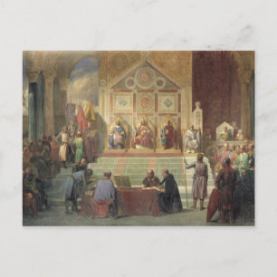 St. Louis King of France Postcard