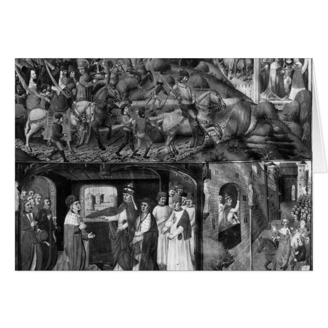 St. Louis  Leaving for the Crusade (Front Horizontal)