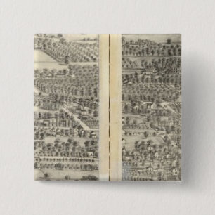 St. Louis, Missouri 11 2 Inch Square Button