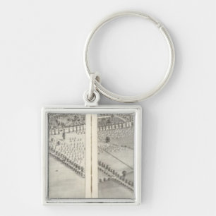St. Louis, Missouri 12 Keychain
