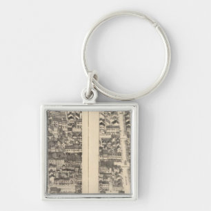 St. Louis, Missouri 12 Keychain