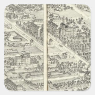 St. Louis, Missouri 14 Square Sticker