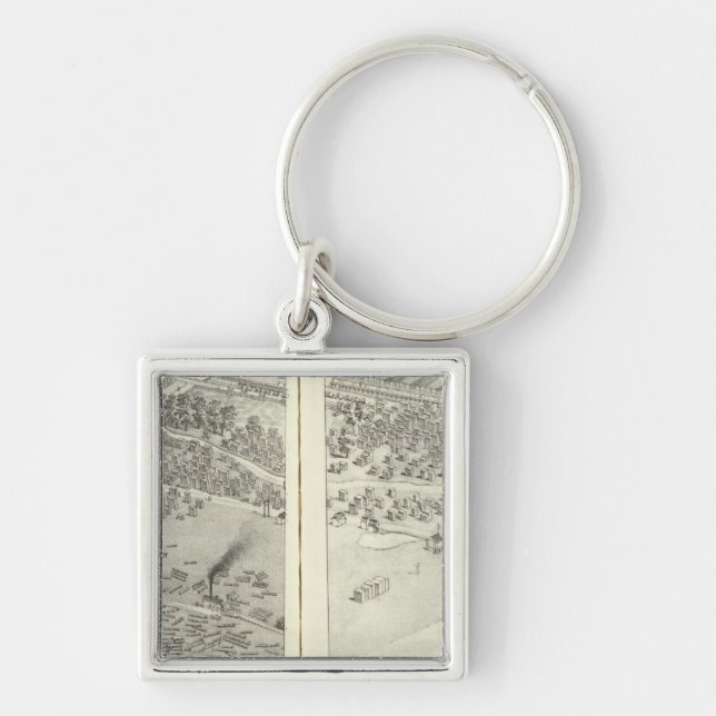 St. Louis, Missouri 15 Keychain (Front)