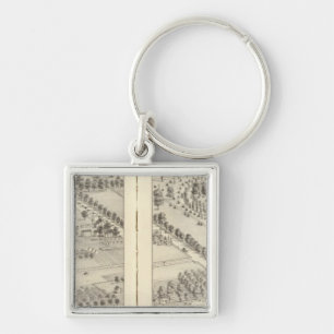 St. Louis, Missouri 16 Keychain