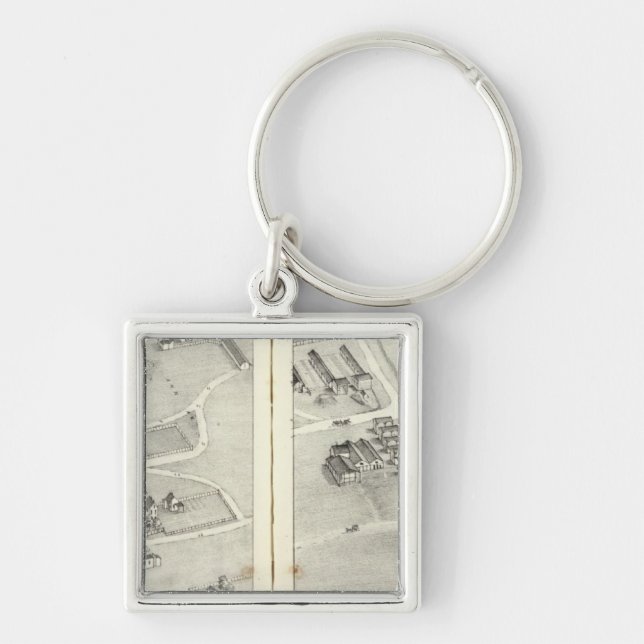 St. Louis, Missouri 19 Keychain (Front)