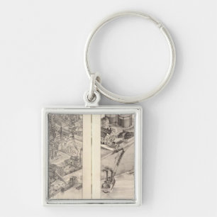 St. Louis, Missouri 2 Keychain