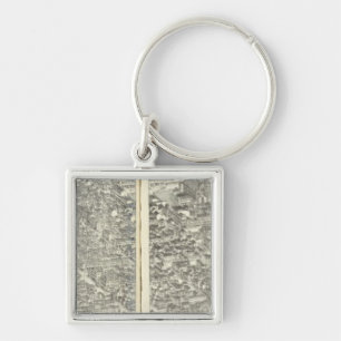 St. Louis, Missouri 4 Keychain