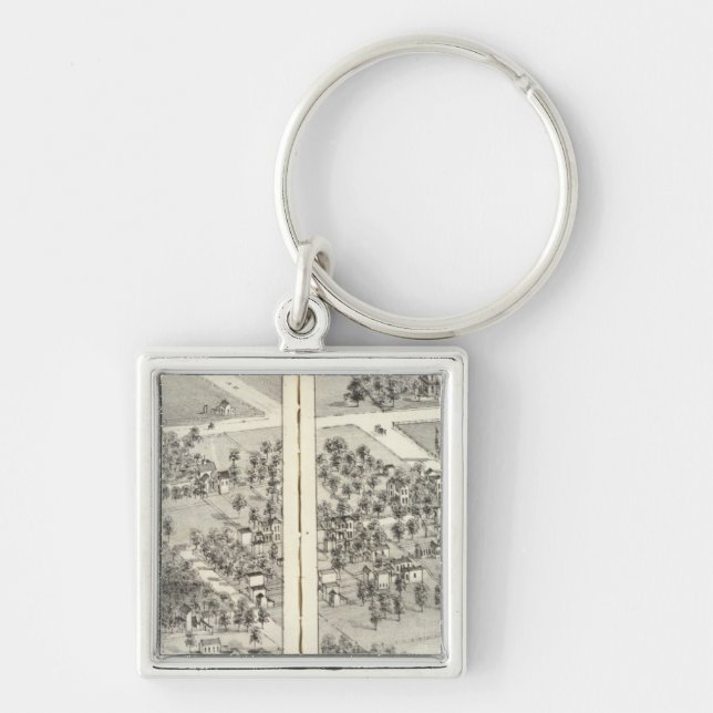 St. Louis, Missouri 7 Keychain (Front)