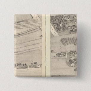 St. Louis, Missouri 8 2 Inch Square Button