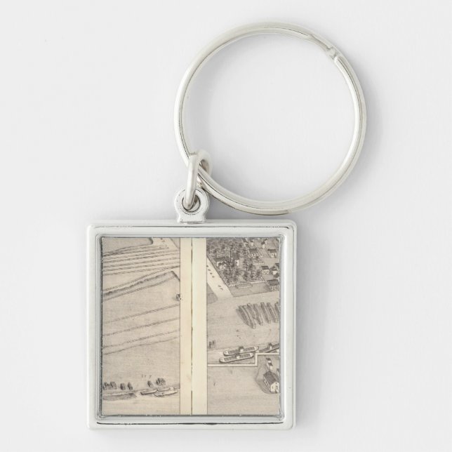 St. Louis, Missouri 8 Keychain (Front)