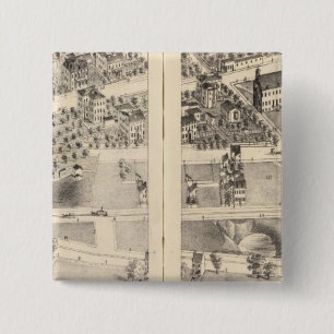 St. Louis, Missouri 9 2 Inch Square Button
