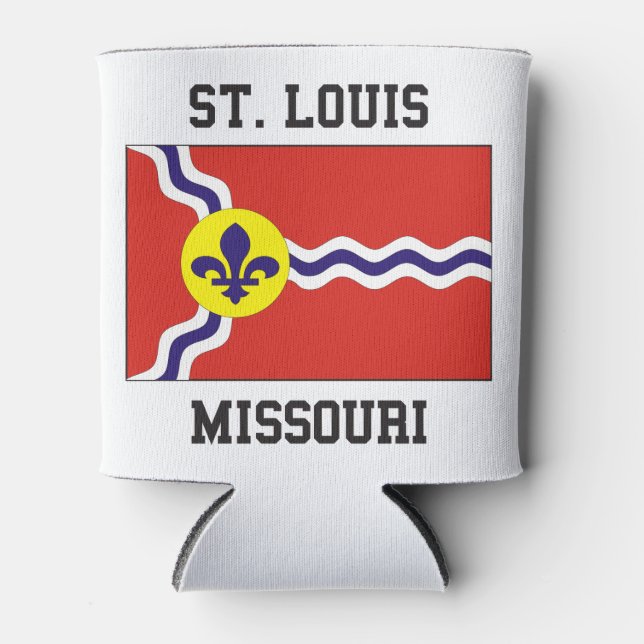 St Louis Missouri Can Cooler (Front)