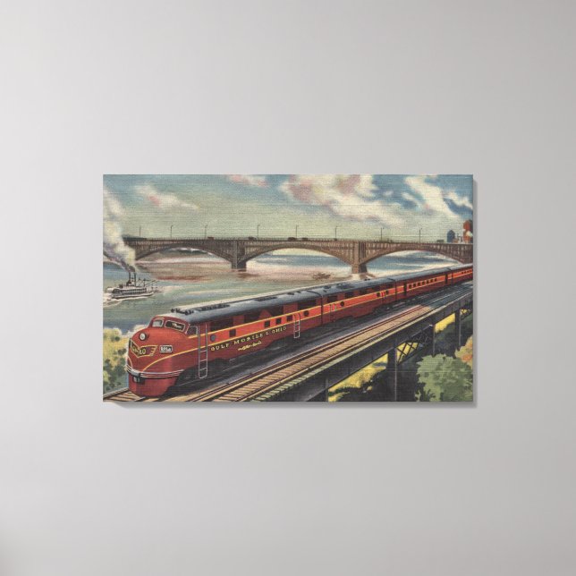 St. Louis, Missouri Canvas Print (Front)