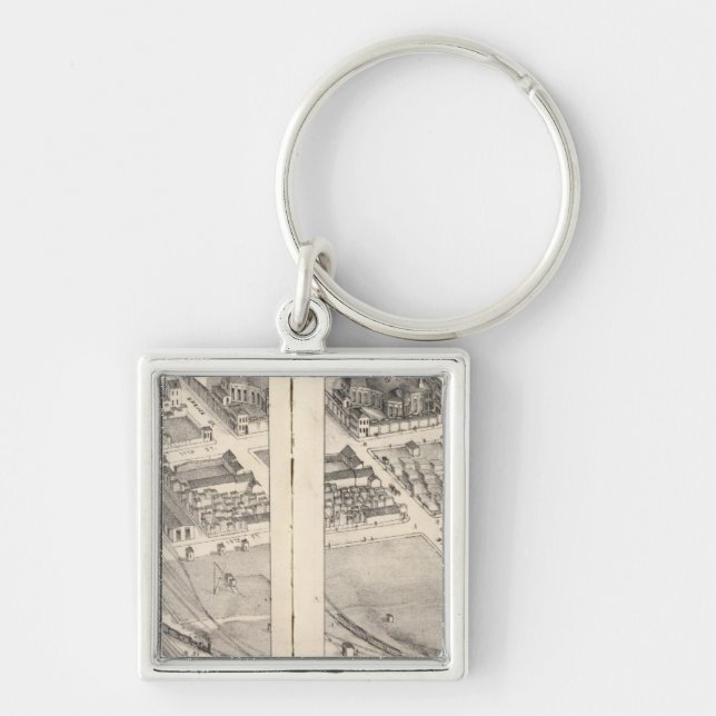 St. Louis, Missouri Keychain (Front)