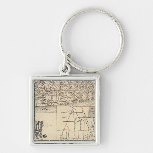 St. Louis, Missouri Keychain (Front)