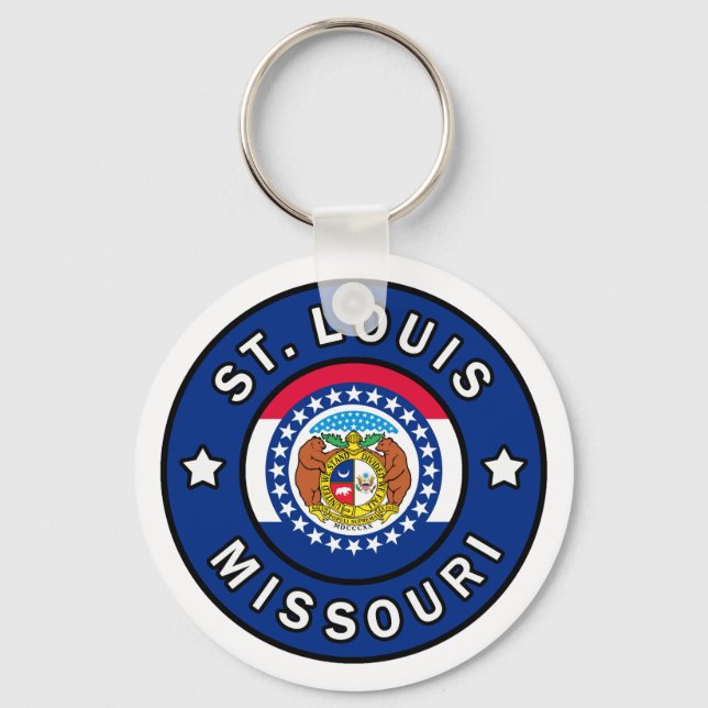 St. Louis Missouri Keychain (Front)