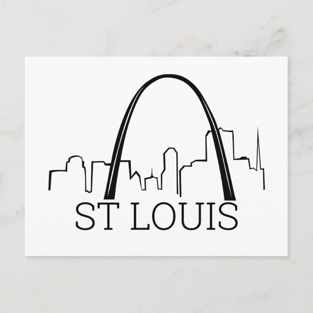 St. Louis, Missouri Postcard (Front)