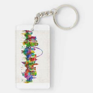 St. Louis Missouri Skyline Keychain
