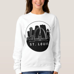 St. Louis Missouri Skyline Sweatshirt