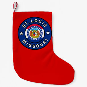 St. Louis Missouri Small Christmas Stocking