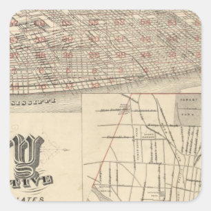 St. Louis, Missouri Square Sticker