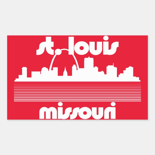St. Louis Missouri Sticker (Front)