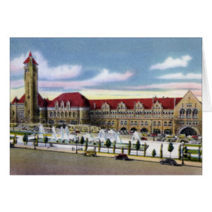 St. Louis Missouri Union Station and Fountains