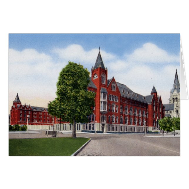 St. Louis Missouri University Building (Front Horizontal)