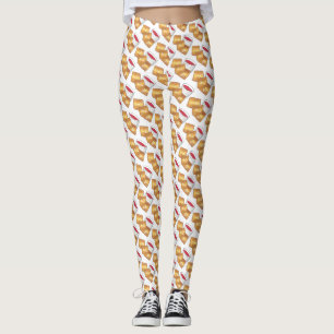 St. Louis MO Missouri Toasted Fried Ravioli Food Leggings