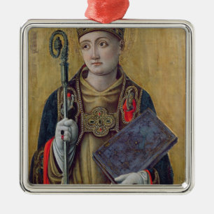 St. Louis  of Toulouse Metal Ornament