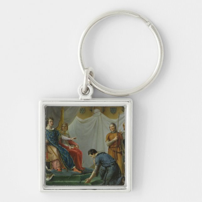 St. Louis  Pardonning Mauclerc Keychain (Front)