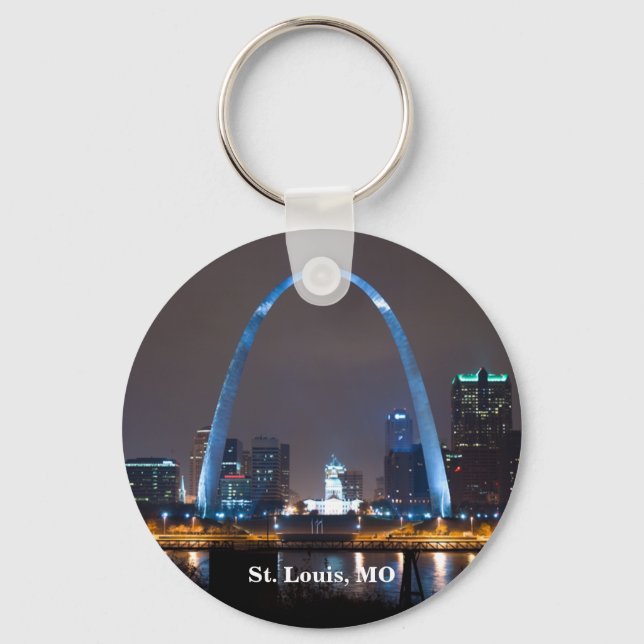 St. Louis Skyline Key Chain (Front)