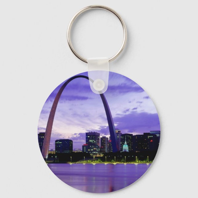 St. Louis Skyline Keychain (Front)