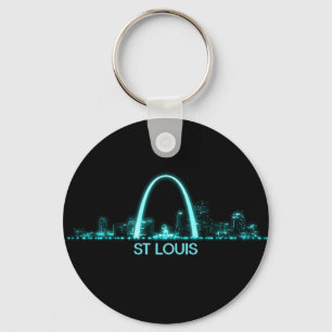St Louis Skyline Keychain