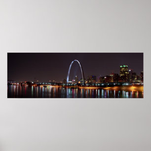 St. Louis Skyline Poster