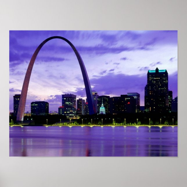 St. Louis Skyline Poster (Front)