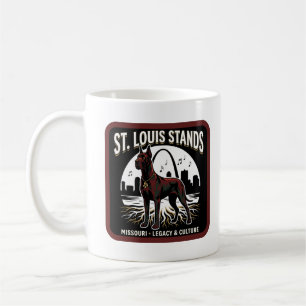St. Louis Stands Great Dane Cultural Legacy Art Coffee Mug
