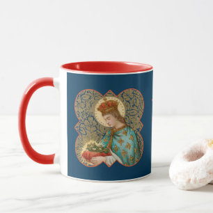 St. Louis the King in a Barbed Quatrefoil (BK 066) Mug