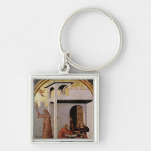 St. Louis Toulouse  appearing at bedside sick Keychain